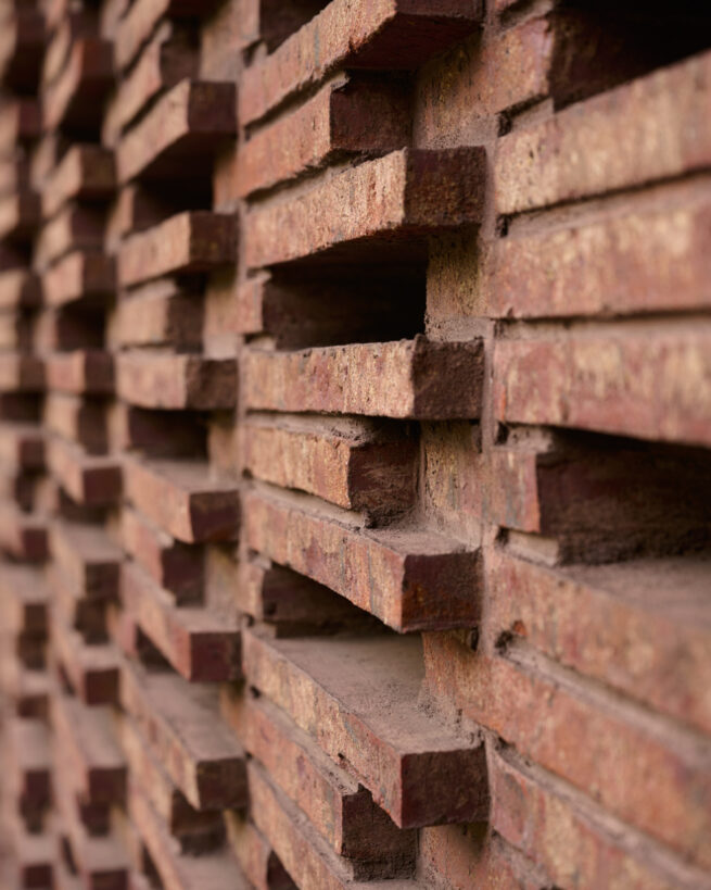 Photo of brick detail by Kyle Knodell