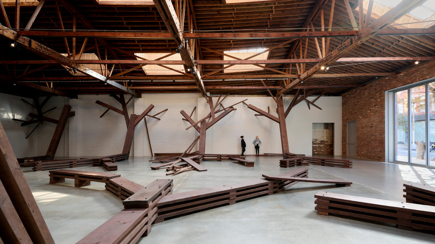 Interior photo of Dia Chelsea installation by Jason Schmidt.