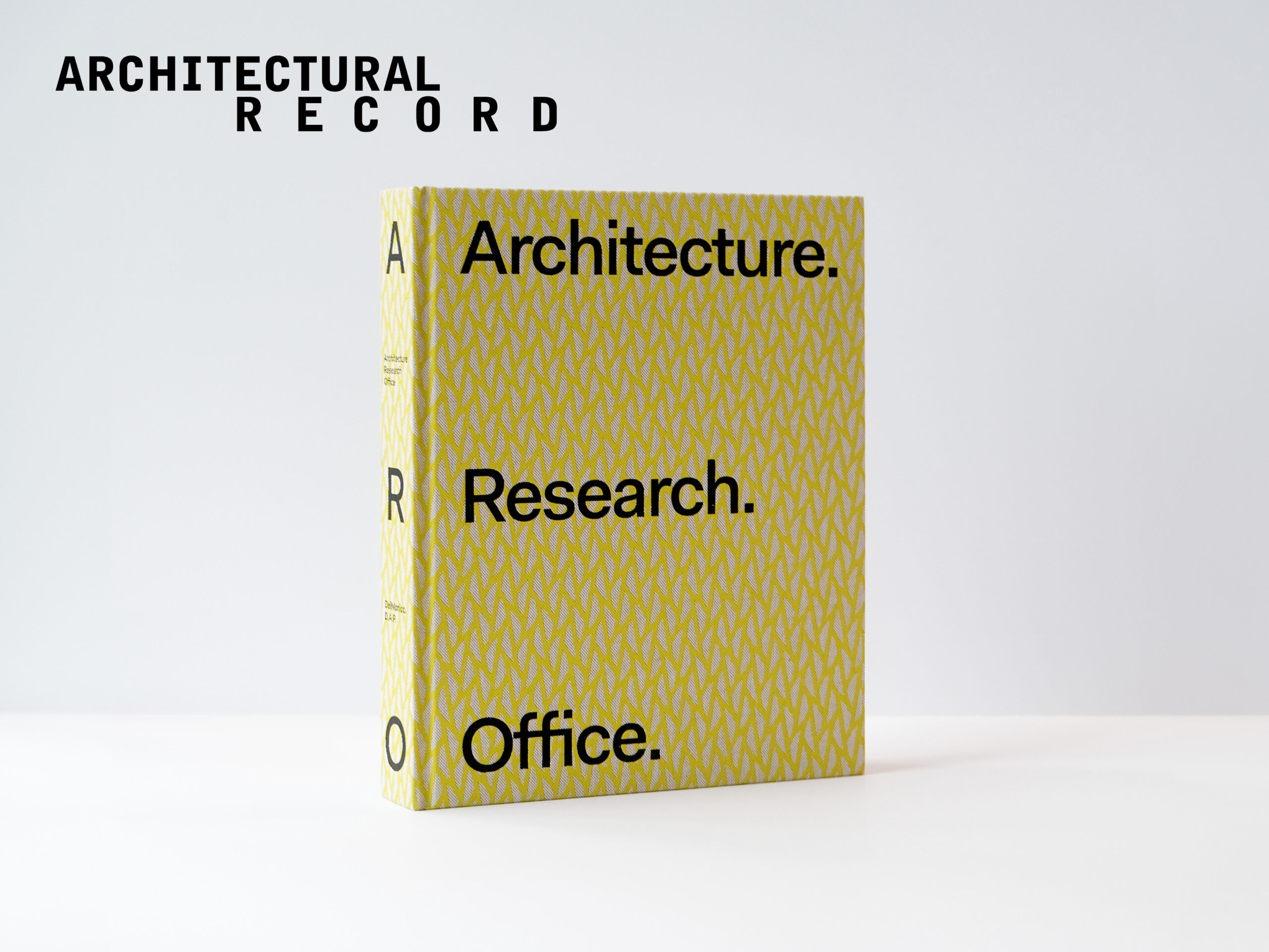 Photo of Architecture. Research. Office. book with Architectural Record logo in top left corner