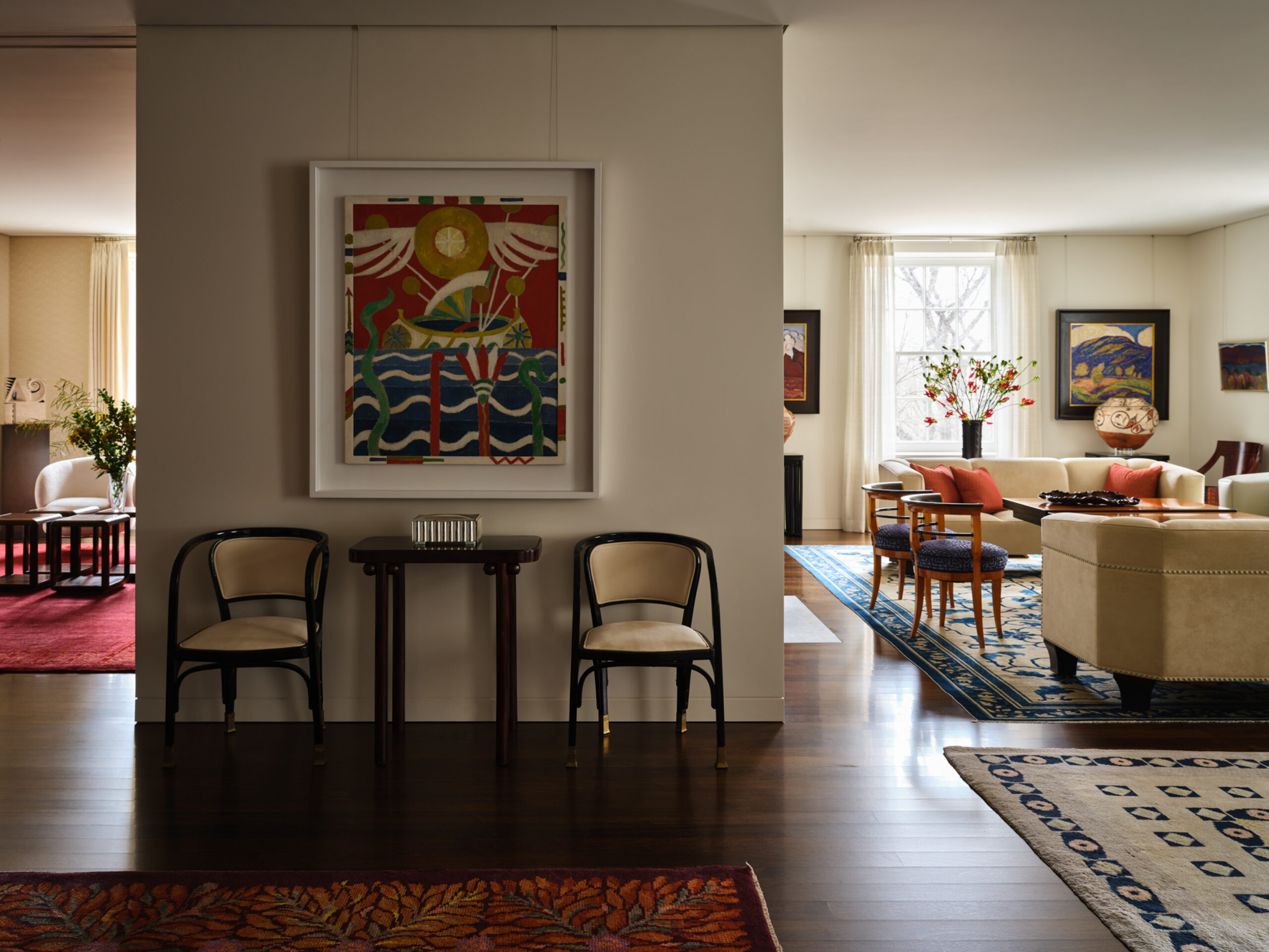 Living room interior. Copyright Frank Frances.